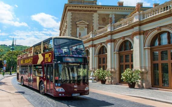 Budapest: Tour turistico Hop-On Hop-Off con il Big Bus